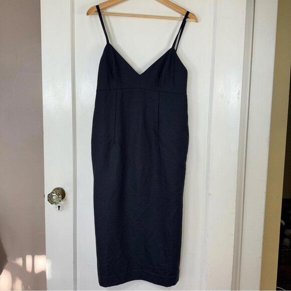 Aritzia Babaton Suzanne Cashmere Wool Midi Dress - Picture 3 of 12